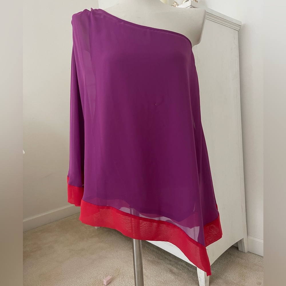 One shoulder blouse